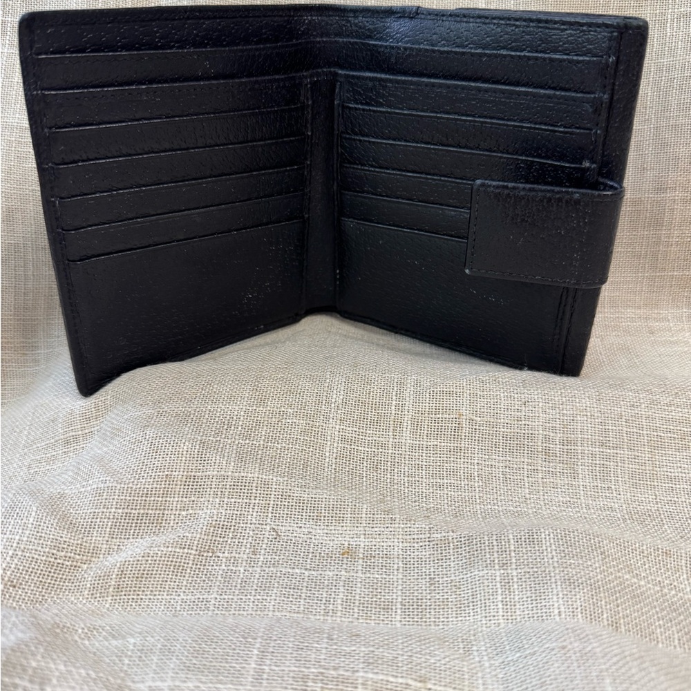 Unavailablegucci Eclipse Black Leather Wallet - image 4